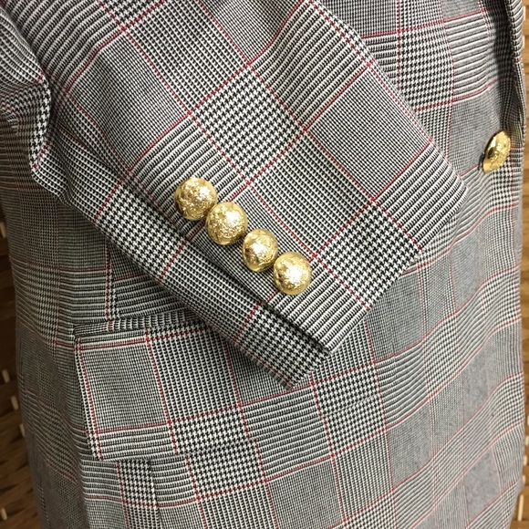 LAUREN Ralph Lauren Glen Plaid Blazer Sz 6 NWT - Picture 4 of 15